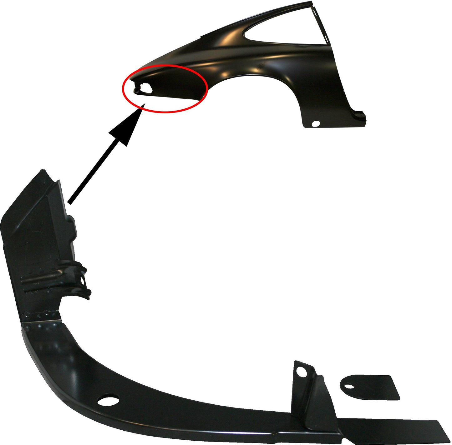 Rear Right Panel, Porsche 911 / 912