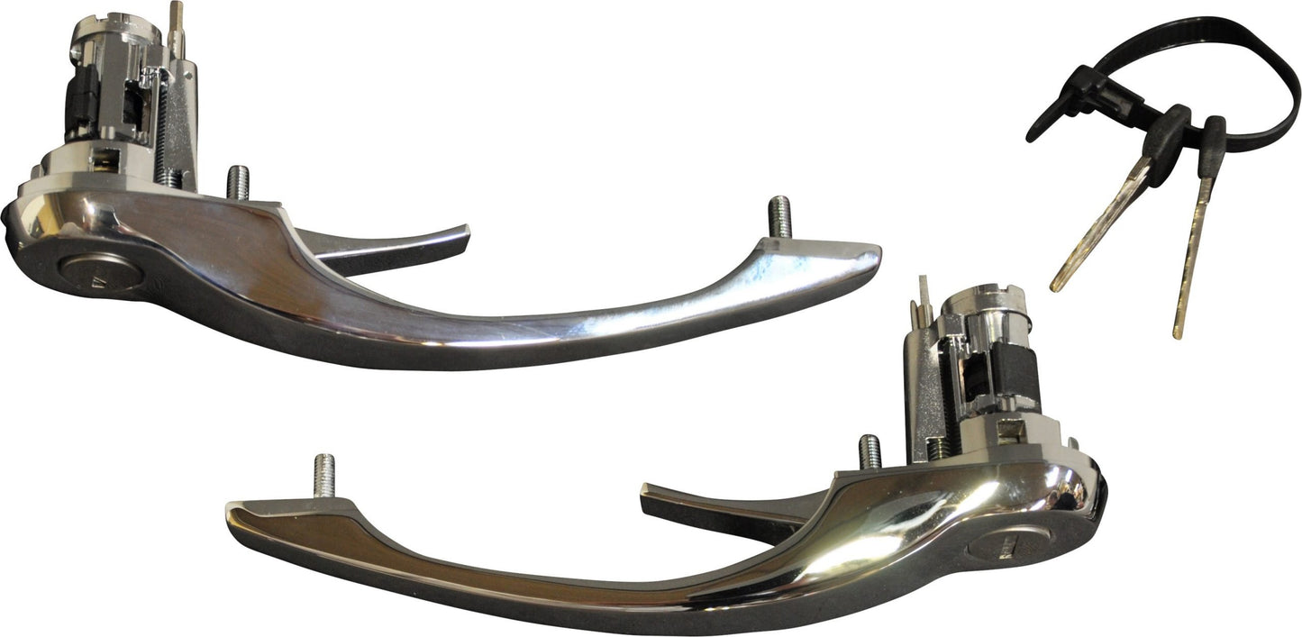 Exterior Door Handle Set with Keys — Porsche 911