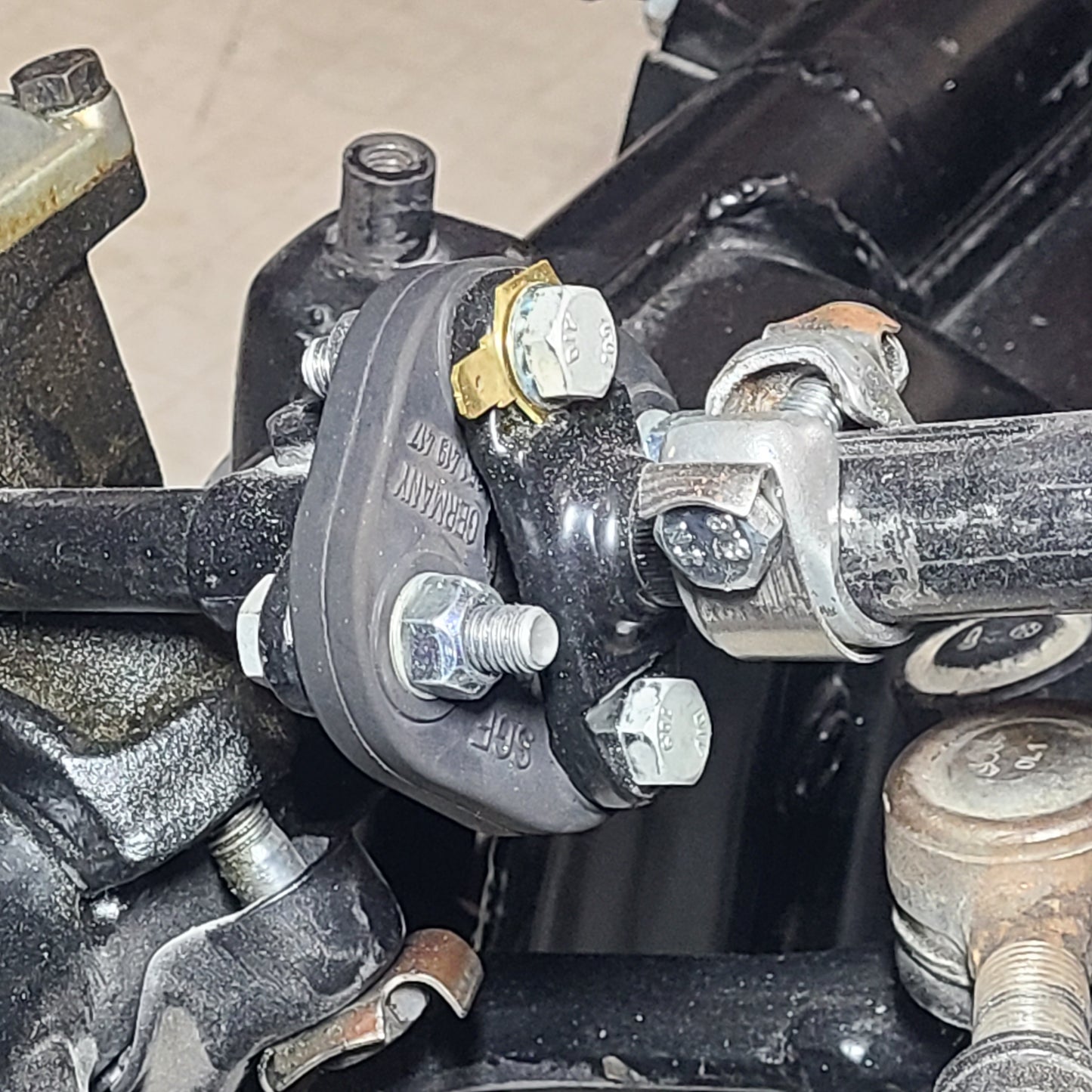 German VW Steering Coupler Disc - Standard Beetle 1946-1977 Rag Joint