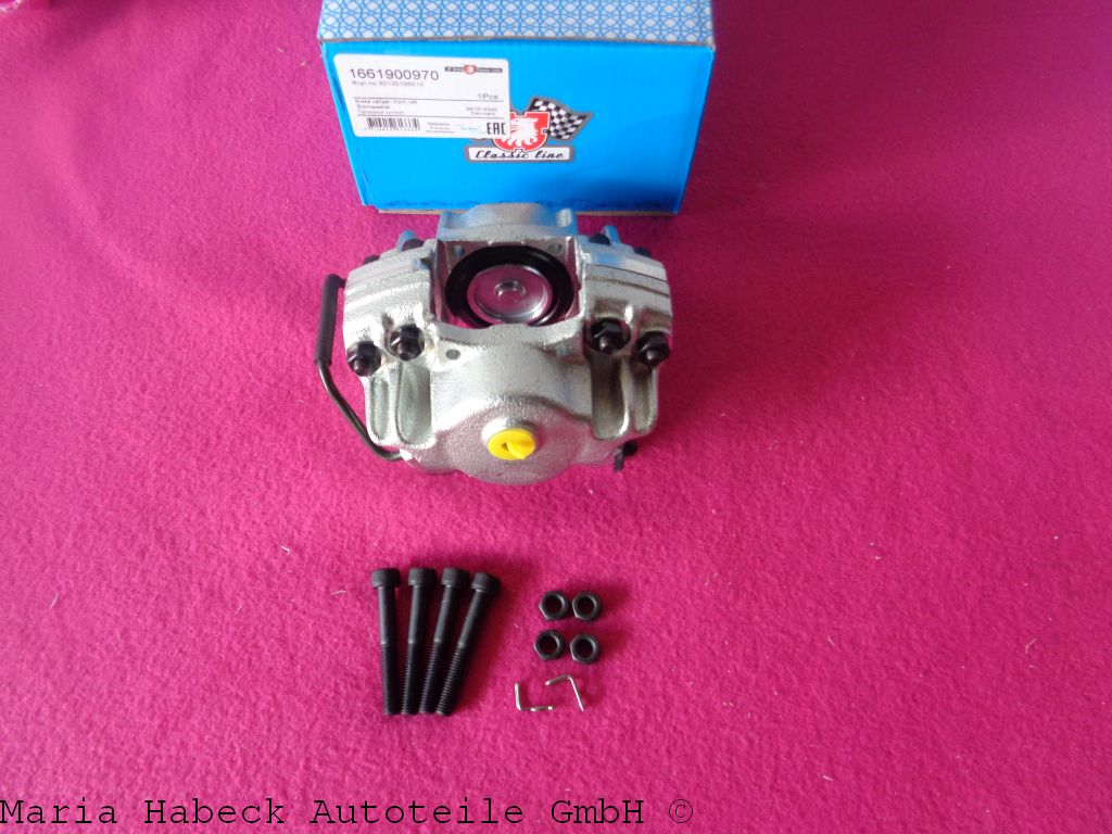 Dansk Front Brake Caliper, Left — Porsche 356C / 911 / 912 (1963–1968)
