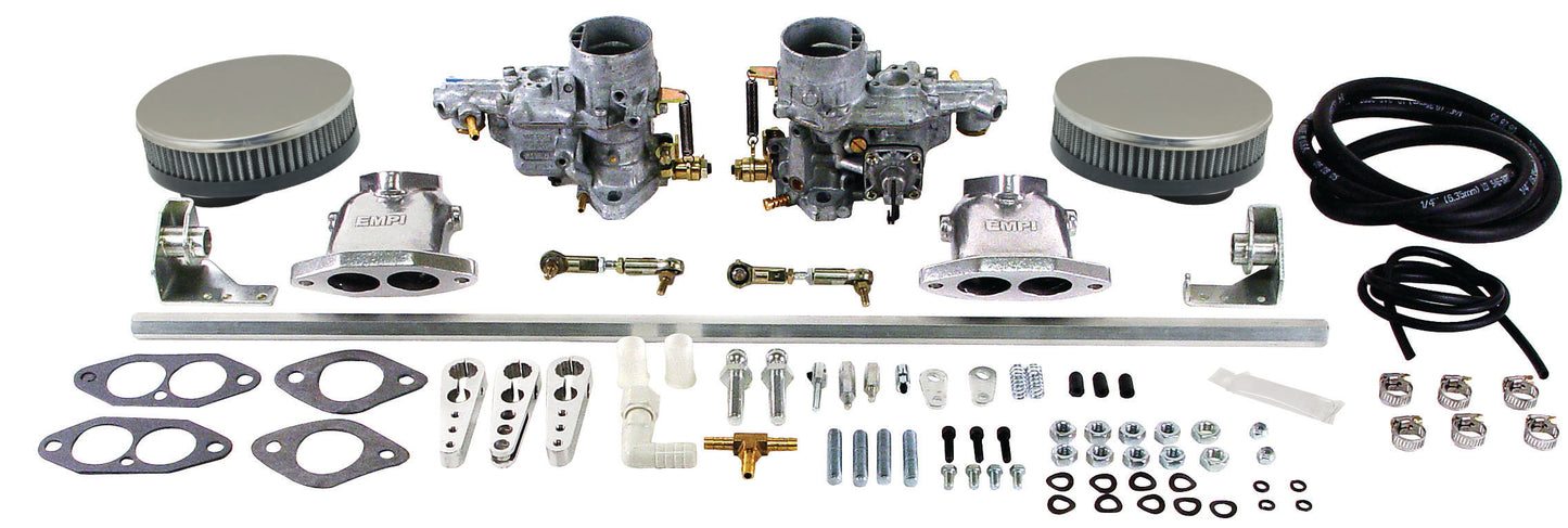 Weber 34mm ICT dual carburetor kit for VW Type 3 dual port (43-7311-0)
