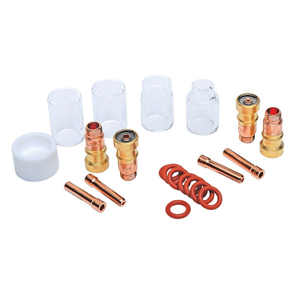 Eastwood 61047 Pyrex TIG gas lens kit clear cup WP-17/18/26