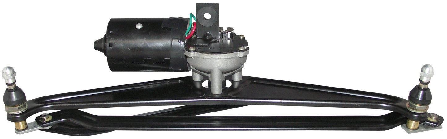 Complete 12V wiper motor and linkage assembly for VW Beetle 1967-1977, part 113-989-955