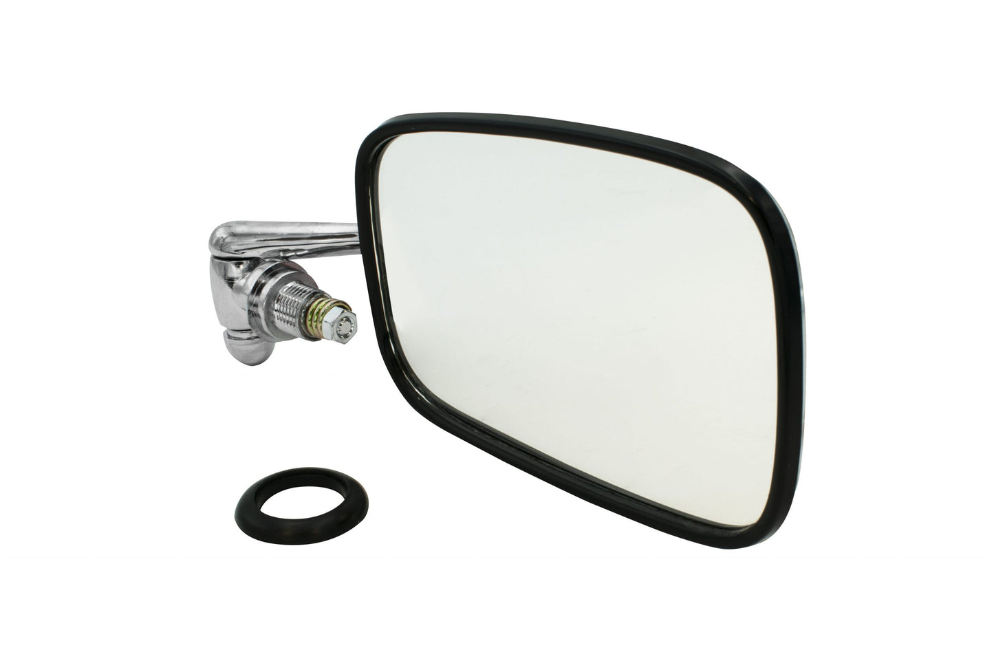 Mirror, Type 1 Sedan, 68 & Later, Right, Black Trim