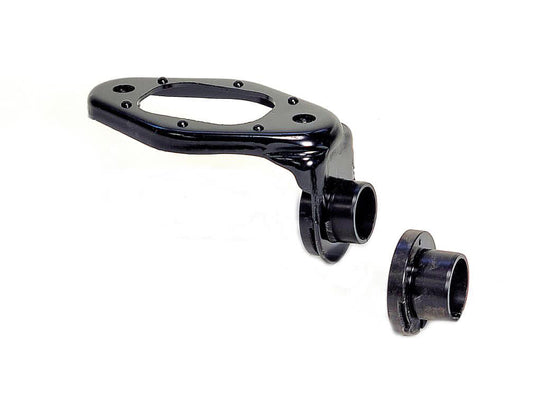 Virgin Delrin VW shift rod bushing CH01 — Snap-Lock design installed in shift rod hanger