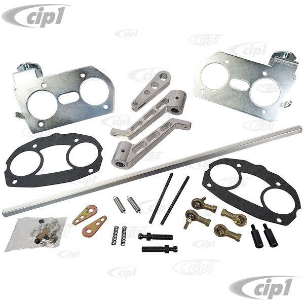Hex-Bar Throttle Linkage Kit, Dual IDF/HPMX — Porsche 914 (4-Cyl)
