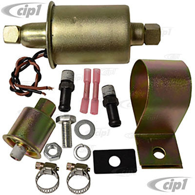 Electronic Fuel Pump & Filter Kit, 5–5.5 psi — Carbureted Air-Cooled