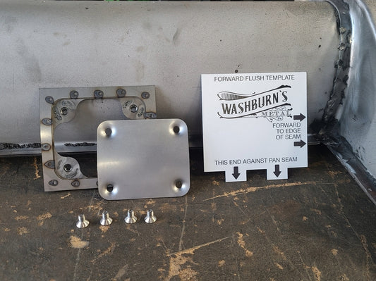 Washburn's Forward Flush Tunnel Cover Kit, All Years — detail view