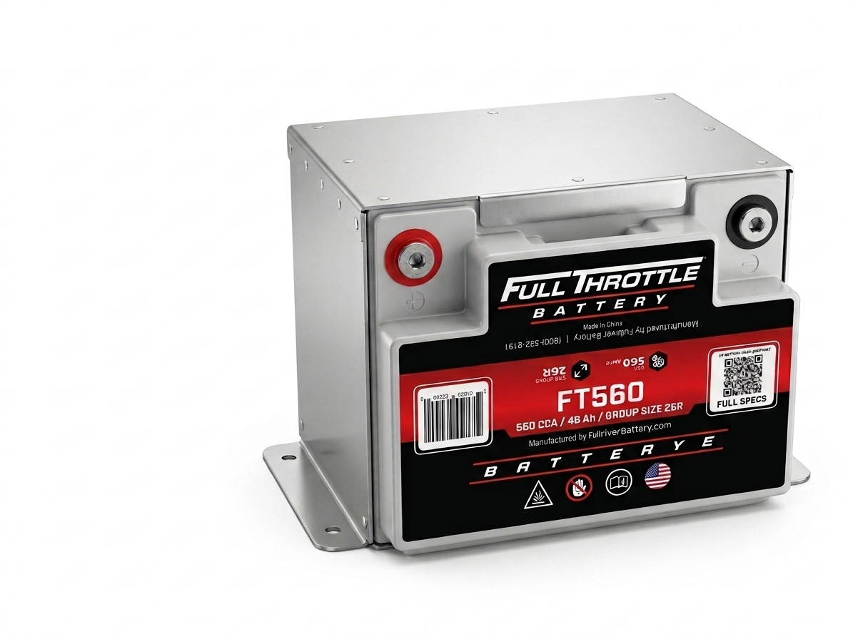 Complete Battery & Fabrication Package — Full Throttle FT560 with Custom Aluminum Enclosure