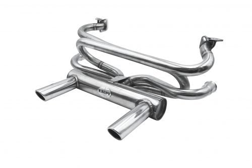 2-Tip Stainless Steel Exhaust System — EMPI VW Air-Cooled (00-3761-0)
