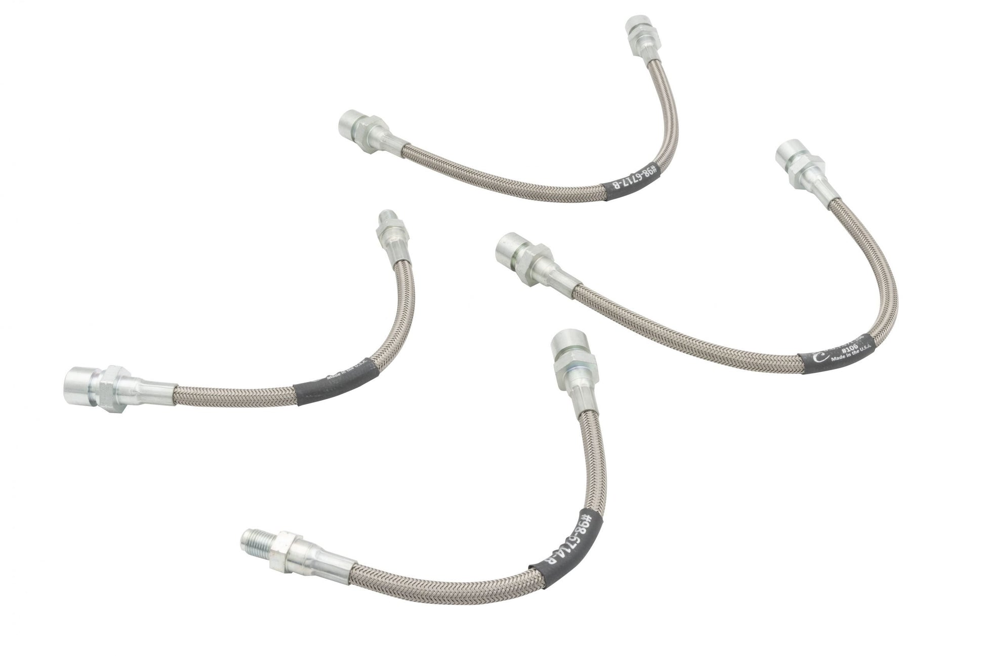 EMPI Braided Stainless Brake Line Kit S/B 71-73 00-5588-0