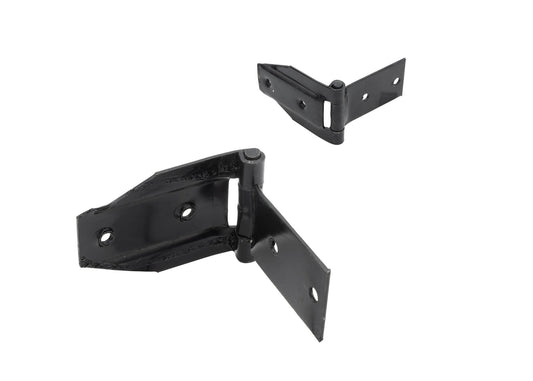 EMPI Rear Decklid Hinge Pair Black 00-8666-0 - Type 1 Beetle