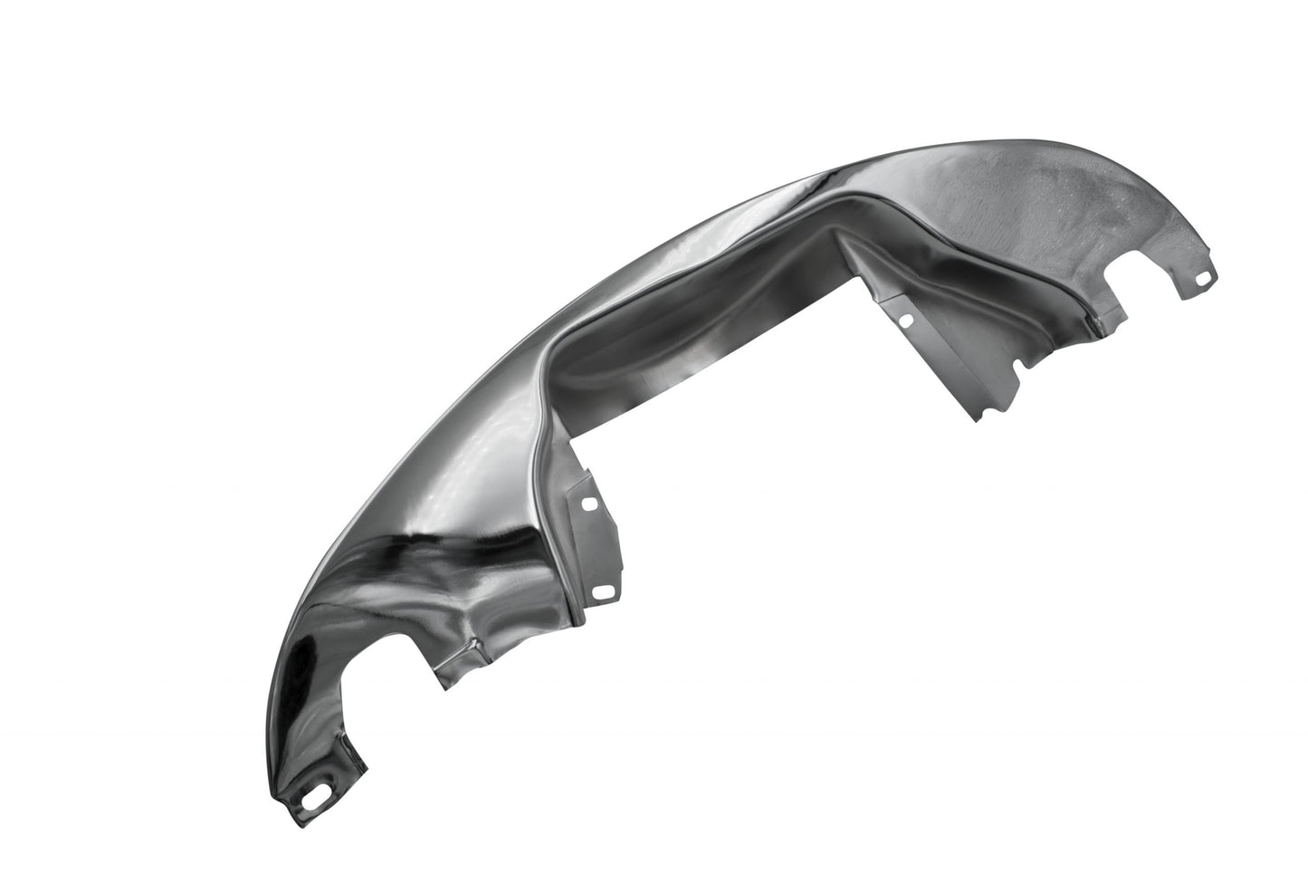 EMPI Chrome Rear Tin with Heat Riser 00-8943-0