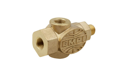 EMPI Oil Pressure T Fitting with Embossed EMPI Logo