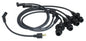 Pertronix Flame-Thrower 8mm MAGx2 Spark Plug Wires - Black - 00-9387-0