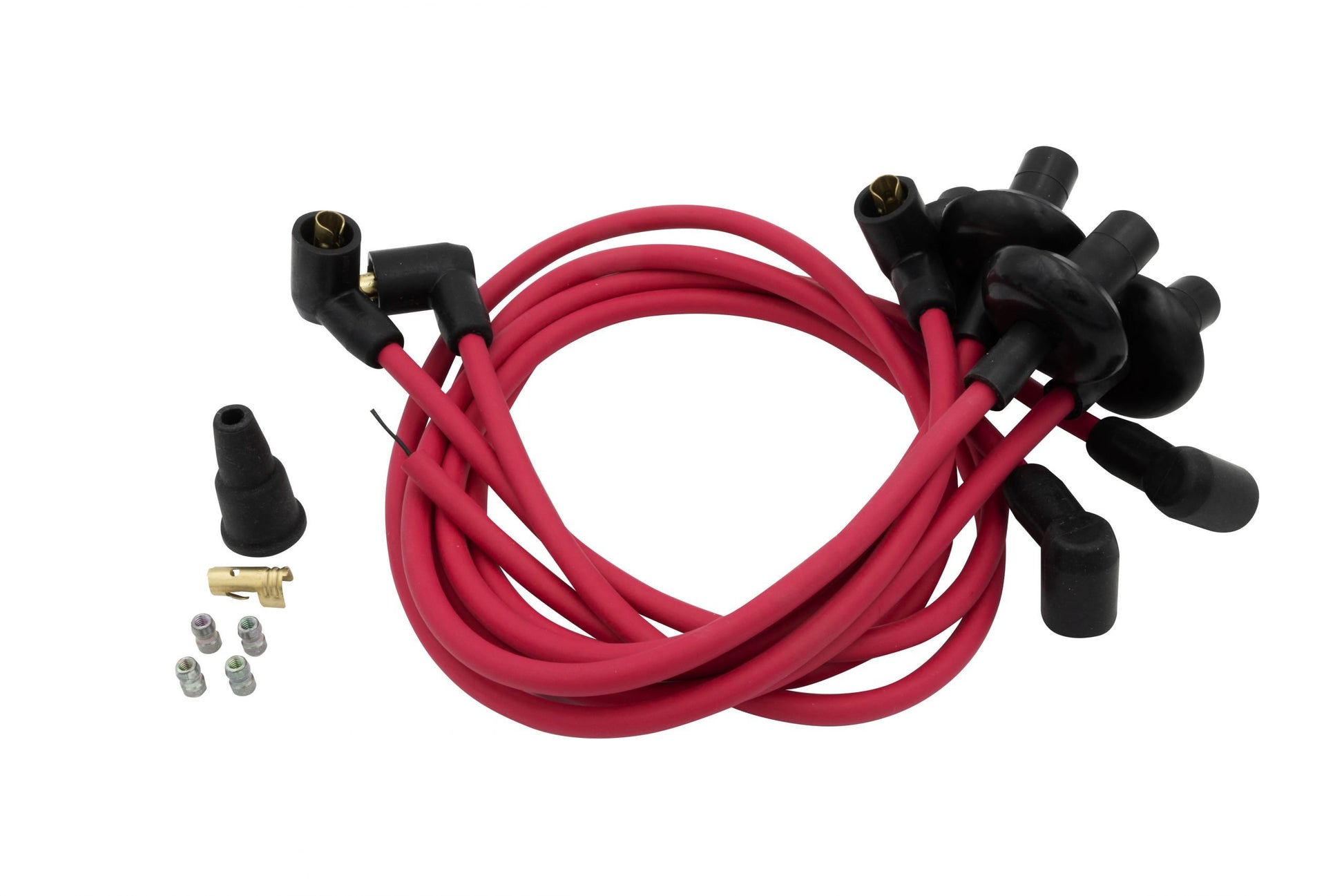 EMPI 90 Degree Suppressed Ignition Wires Red 00-9391-0