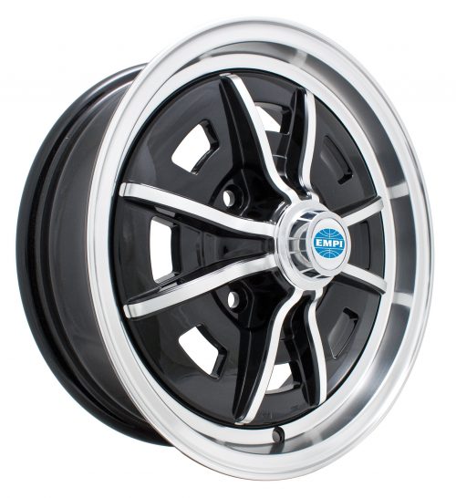Sprintstar Wheel - 15x5 - 4x130 - Gloss Black/Polished - 00-9688-0