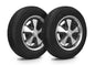 EMPI Wheel & Tire Combo, 911 Alloy Black/Polished 5.5x15 – 5/205, Yokohama GT Special 165/80R15 (10-2022-0)