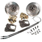 AC Industries Rear Wide-5 Disc Brake Kit with E-Brake — 5x205 Zero Offset, IRS | VW Beetle, Ghia & Super Beetle 1968–1972 (113698601DE)