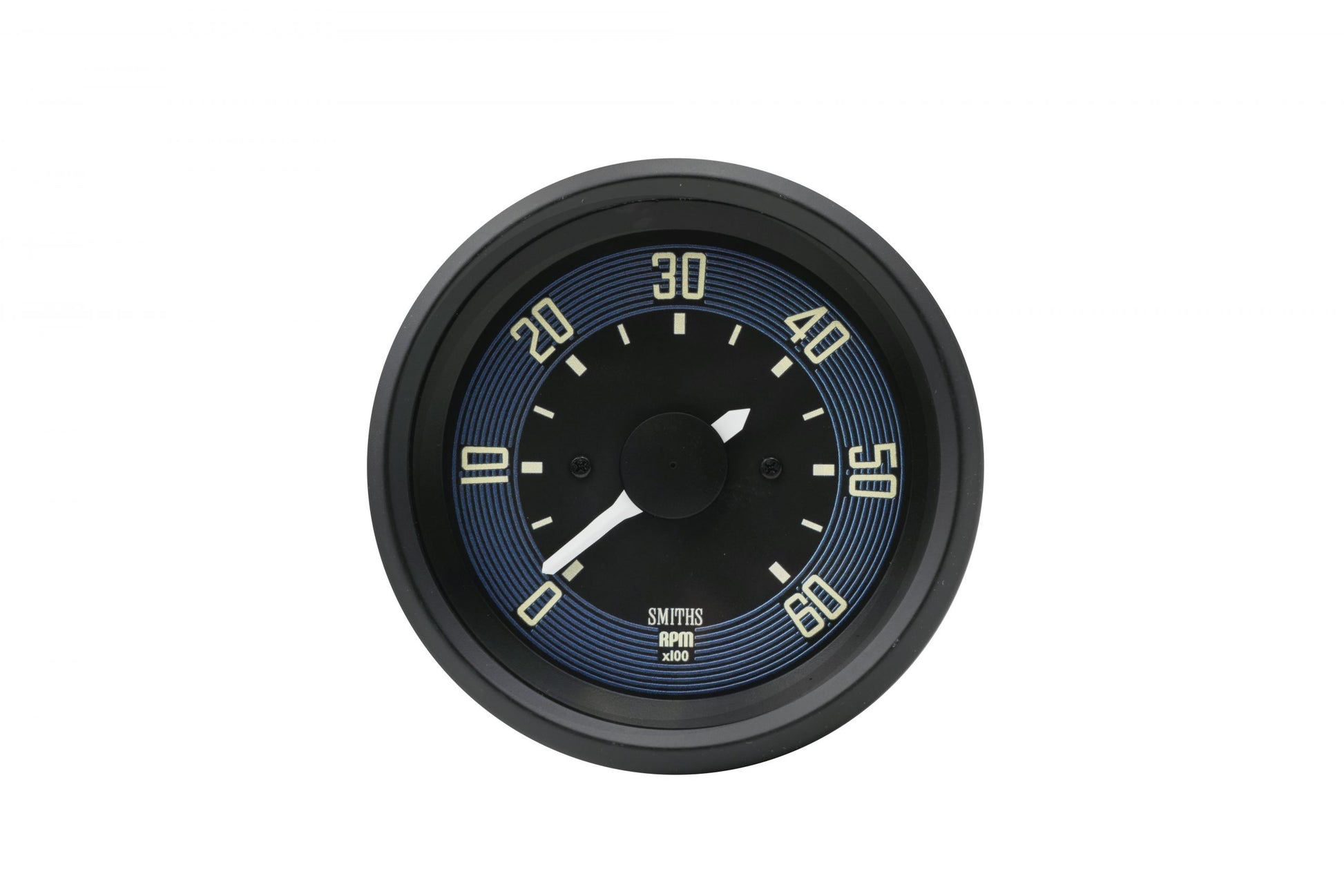 Smiths 80mm Tachometer 14-1108-0 0-6000 RPM Black dial Black bezel for VW Type 1