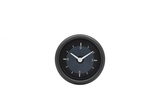 Smiths 52mm Time Clock 14-1113-0 12V Black bezel VW Type 1