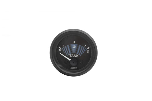 Smiths 52mm Fuel Gauge 14-1123-0 6V Black bezel VW Type 1 early 6-volt cars