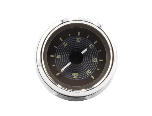 Smiths 52mm Tachometer 14-1132-0 0-6000 RPM Brown dial Chrome bezel for VW Type 1 and Type 2