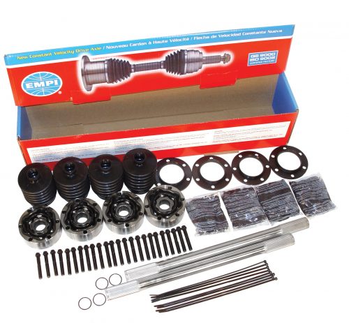 EMPI HD 16 1/4" Axle Kit - VW Type 1, Ghia, Thing w/ Type 2 CV Conversion | PN 16-2240-0
