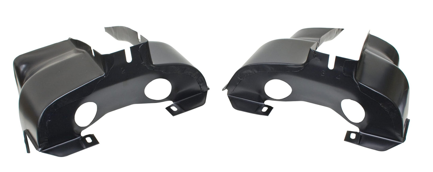 EMPI Off-Road Dual Port Cylinder Shroud Tins Black Pair 16-9501-0 for VW Beetle