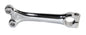 EMPI 17-2565-0 chrome 28mm pitman arm with small tie rod end, VW Beetle Karmann Ghia 1946-1965
