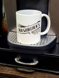 Washburn’s Metal "Retro Logo" 11oz Ceramic Coffee Mug