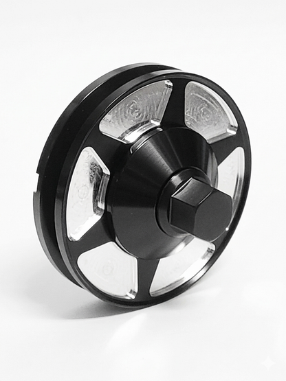 King Performance Billet Spoked 'HEAVY' Pulley 6.720 - Complete KIT