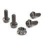 Titanium Steering Box Top Cover Bolts and Nut (5pcs.)