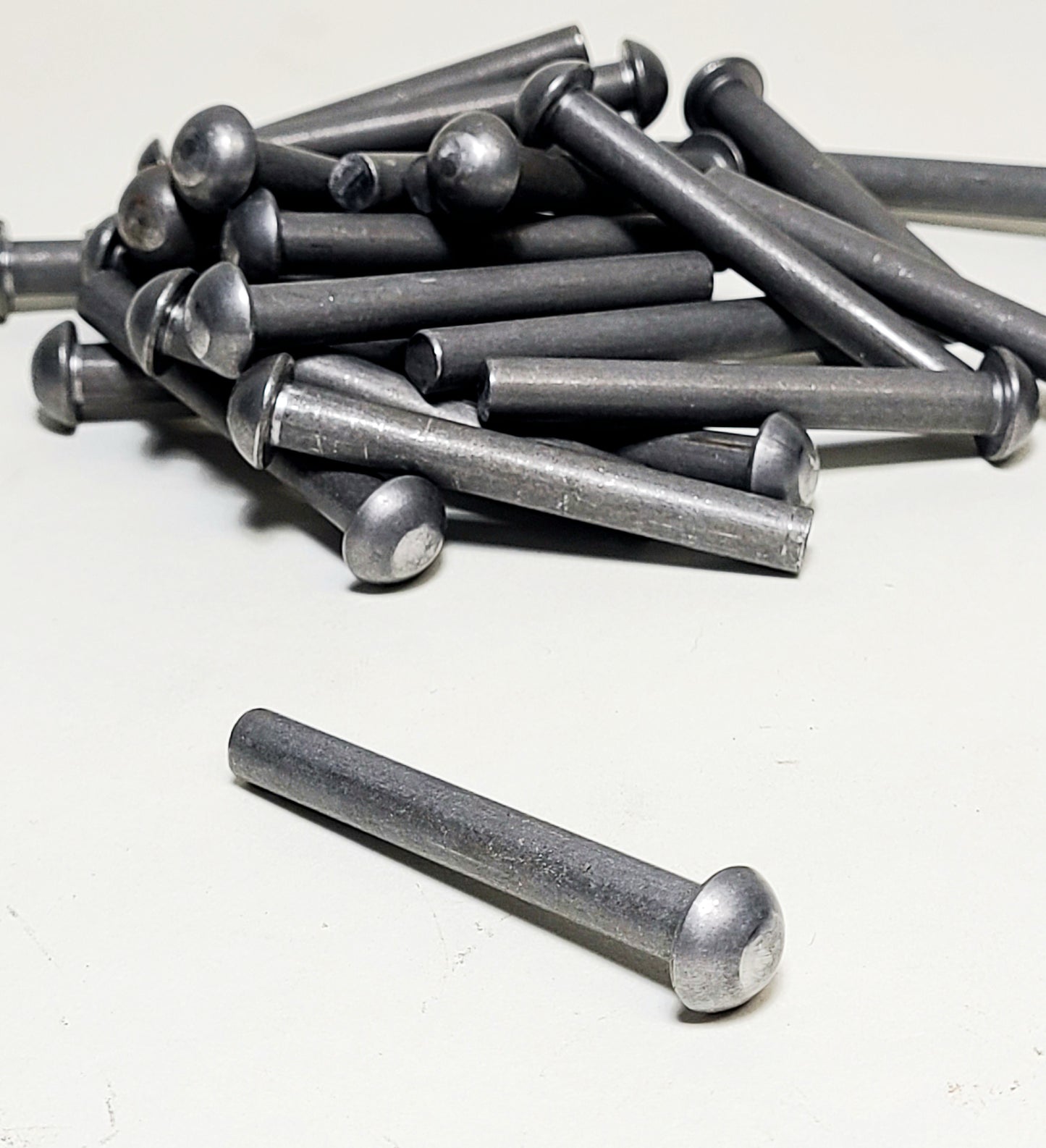 VW Bus Cargo Door Oversized Hinge Pin — Early Type 2, Pairs with #T09 1/4" Reamer