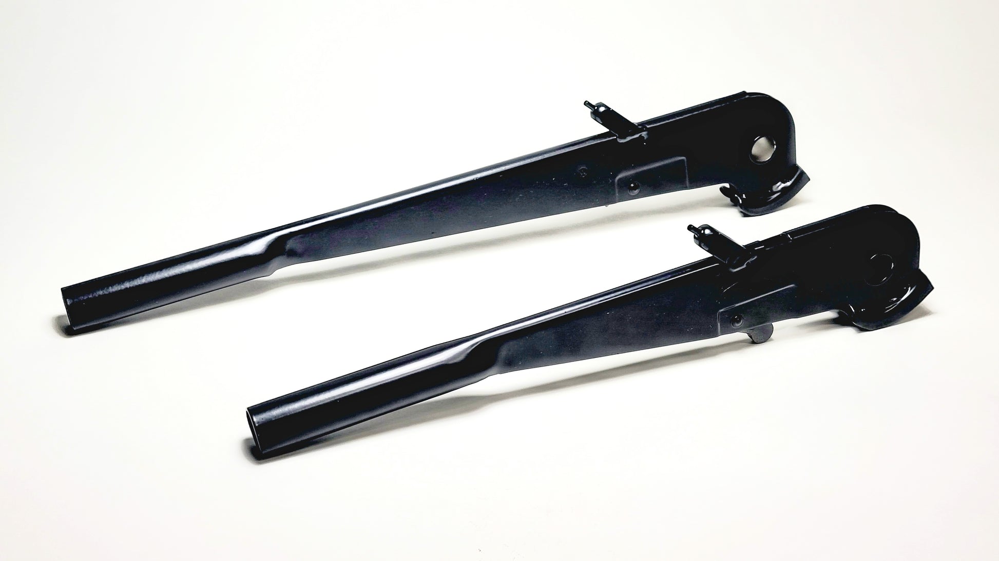 Short Parking Brake Handle, factory VW and refurbished by Washburn's, 1968 & Up