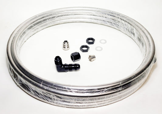 Fuel Line: Stainless -8 AN (1/2") Fuel Line Kit For Volkswagen Chassis