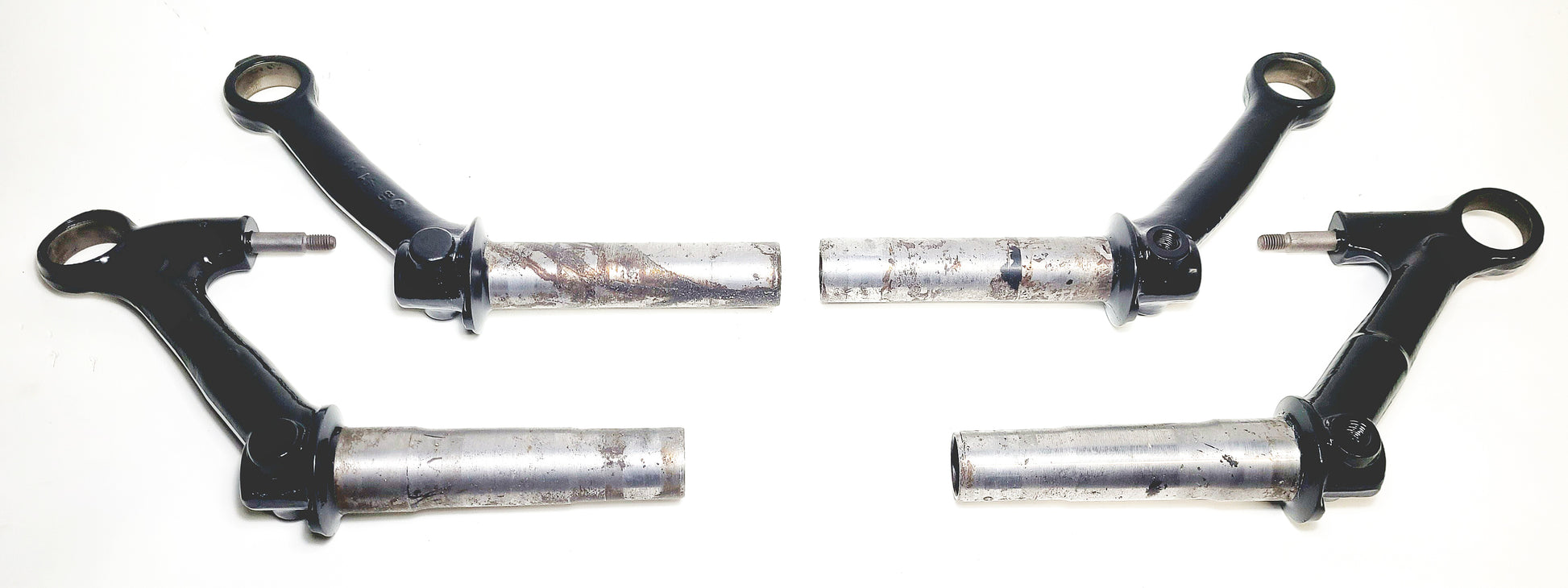 Four Ball Joint Arms, German OEM, refurbished with or w/o ball joints installed