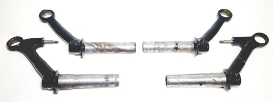 Four Ball Joint Arms, German OEM, refurbished with or w/o ball joints installed