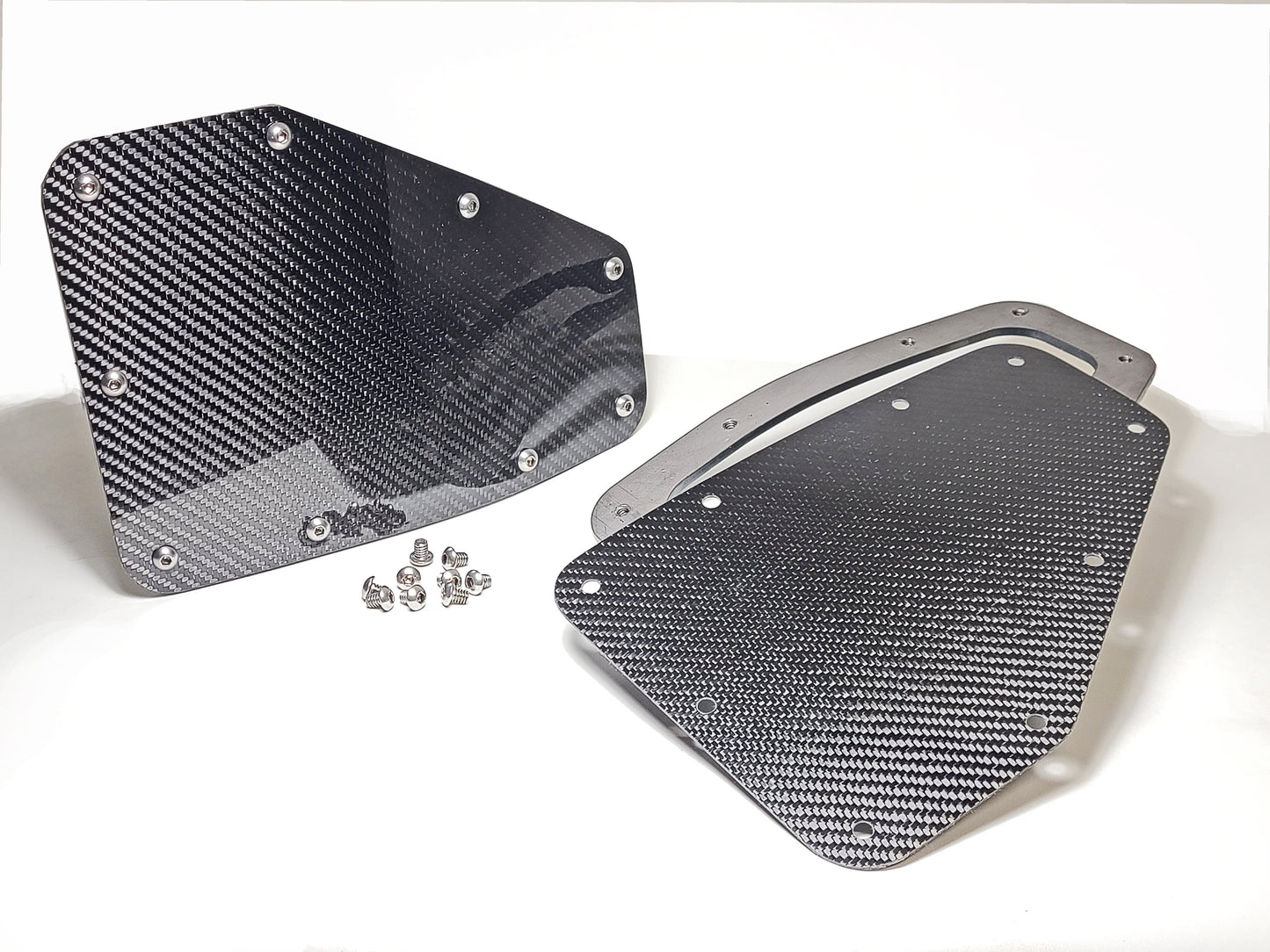 Big Washburn Windows with Carbon Fiber Covers