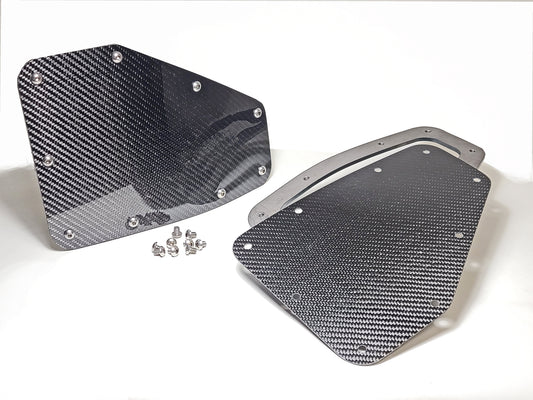 Big Washburn Windows with Carbon Fiber Covers