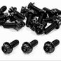 Titanium 22-piece 8mm x 1.25mm bolt kit (PVD coated black)