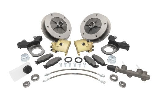 Front Disc Brake Conversion Kit — 5x205 Wide-5, EMPI, VW Beetle & Ghia (22-2895-J)