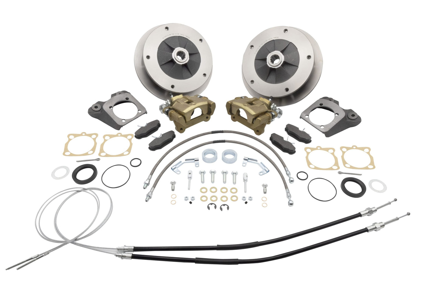 EMPI Zero-Offset Rear Disc Brake Kit with E-Brake - 5x205 IRS (22-2906-J)