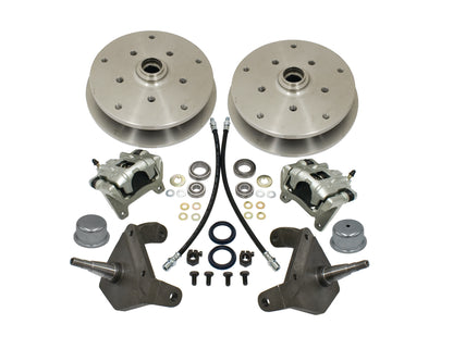 EMPI 2.5" Forged Drop Spindle Front Disc Brake Kit - Ball Joint 5x205/5x130 (22-2926-0)