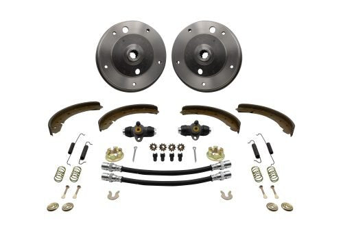 EMPI Rear Drum Brake Kit 22-5000-0 - Swing Axle 5x205 Wide 5 - 1958-1964 Beetle/Ghia