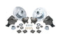 Wilwood forged drop spindle front disc brake kit ball joint 4-lug 22-6151-0 for VW