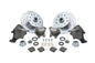 Cal-Look Ball Joint 5x130 Complete Makeover Bundle - Wilwood brakes, Bilstein shocks, EMPI Torque Star II wheels