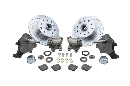 Wilwood Front Disc Brake Kit - Ball Joint 2.5" Drop, 5x130/5x4.75 (22-6152-0)