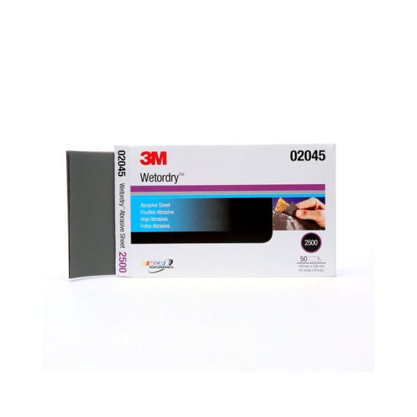 3M Wetordry Abrasive Sheet 401Q 2500 grit