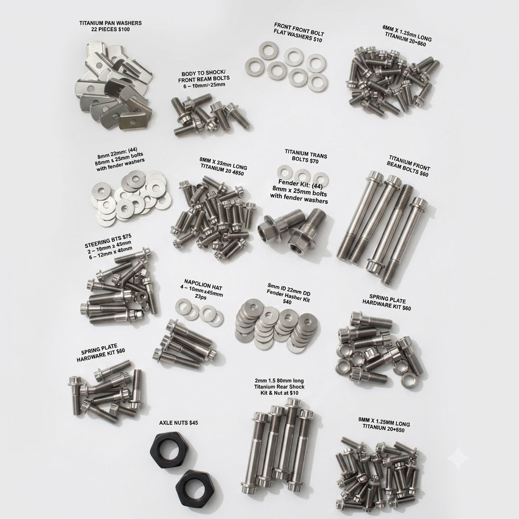 Premium Titanium Complete Chassis & Fender Kit | Air-Cooled VW